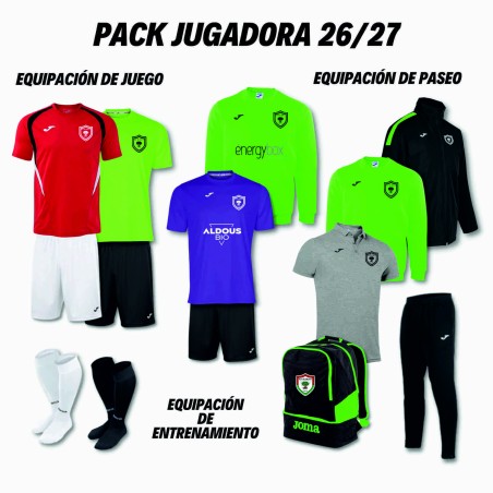 PACK JUGADORA EF EL OLIVO