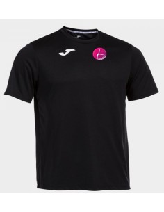 CAMISETA COMBI NEGRA ARTISTICA POZUELO LOGO Y NOMBRE