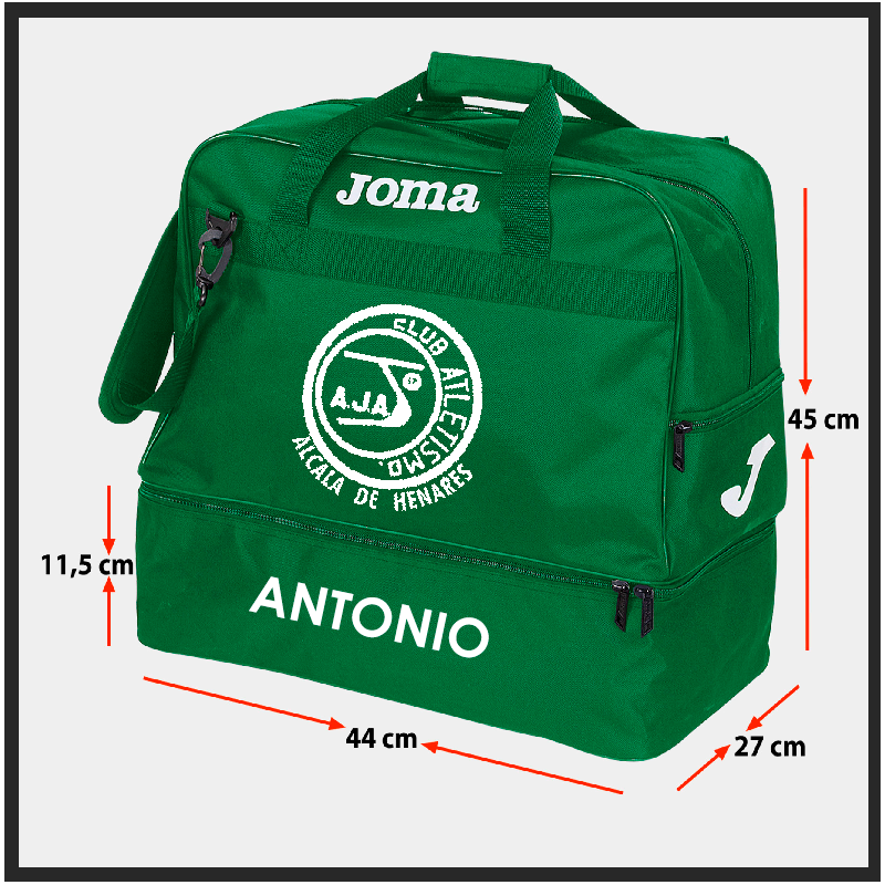 BOLA MEDIANA TRAINING VERDE CON NOMBRE AJALKALA