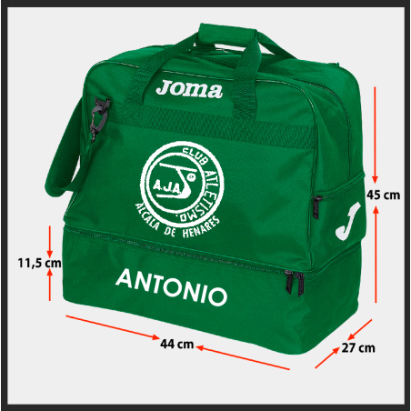 BOLA MEDIANA TRAINING VERDE CON NOMBRE AJALKALA