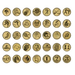 MEDALLA DE 5 CENTIMETROS