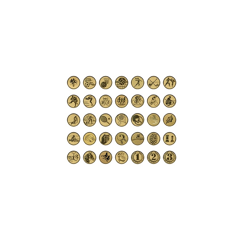 MEDALLA DE 7 CENTIMETROS