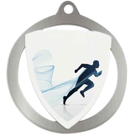 MEDALLA METAL 6 CM IMPRESION UVI