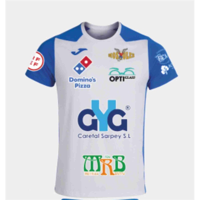 CAMISETA BLANCA FS MOSTOLES CON SERIGRAFIAS