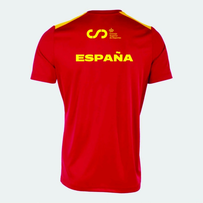 CAMISETA OFICIAL SELECCION FEDERACION ESPAÑOLA DE LUCHA
