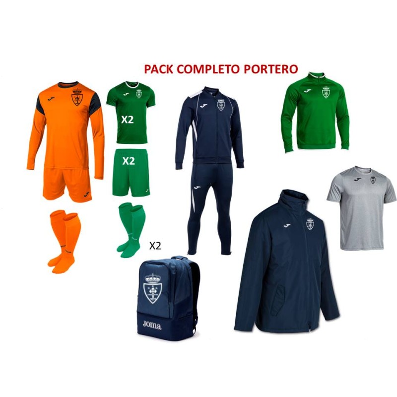 PACK COMPLETO PORTERO