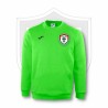 SUDADERA VERDE FLUOR LOGO CLUB