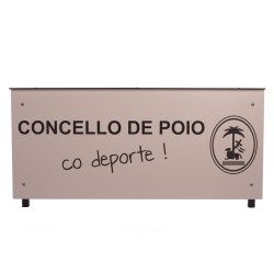 MESA ANOTADORES BASIC FENÓLICO 12MM COLOR PERSONALIZABLE