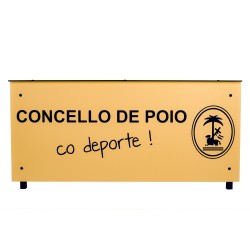 MESA ANOTADORES BASIC FENÓLICO 12MM COLOR PERSONALIZABLE