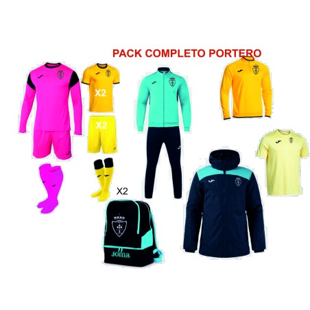 PACK COMPLETO PORTERO